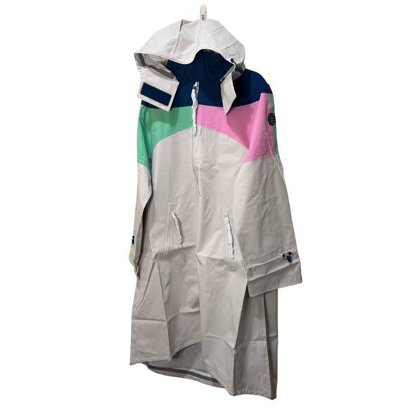 Sweaty Betty Retro Parachute Long Parka - Colorblock Size M - Picture 6 of 10